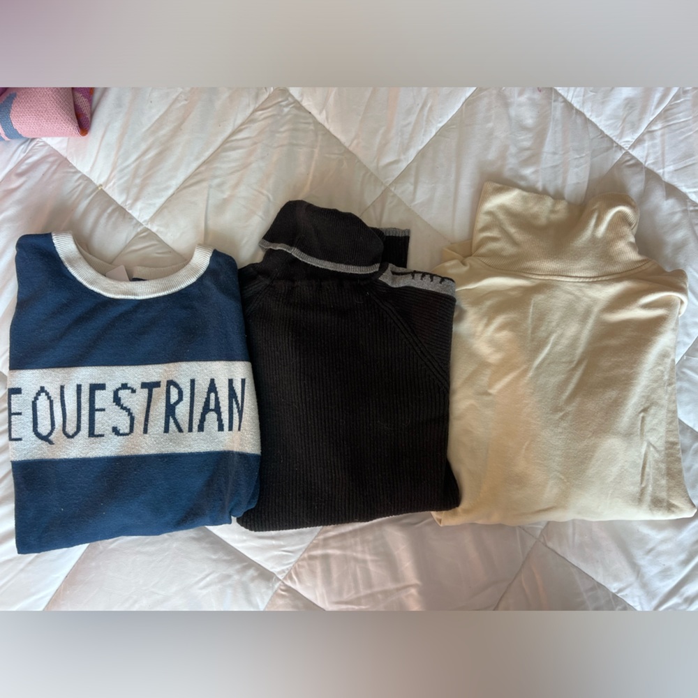 Equestrian sweater bundle